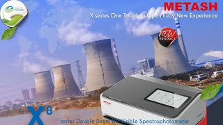 X series UVVIS Spectrophotometer Shanghai Metash  X series One Touch to Open Fully New Experience [upl. by Ayanaj]