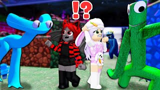 RAINBOW FRIENDS 2 But We CANT HIDE With Moody Roblox [upl. by Niloc179]