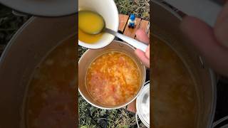 Sarapan Sup Tomat Egg Drop cooking Soup tomato asmr minivlog shorts shortvideo short [upl. by Aneehsat]