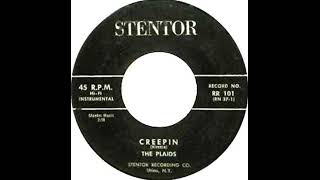 The Plaids  Creepin’ 1959 Rockabilly Rock amp Roll Instrumental [upl. by Marney924]