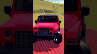 Drive 4x4 Thar Loaded ln Open Truck🔥 ln Game 😱  indian vehicles simulator 3d gamesgaming thar [upl. by Betta]