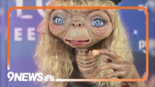 Heidi Klum dresses up as ET this Halloween [upl. by Olotrab]