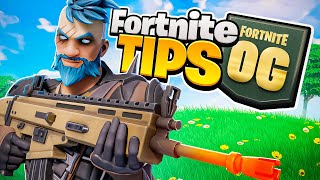 15 Tips Every Fortnite Player Need To Know In Fortnite OG Zero Build Tips and Tricks [upl. by Ahsilram974]