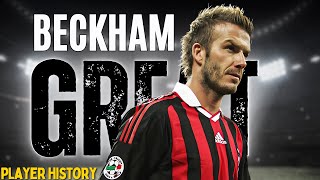 David Beckham Player History How He Conquered the World [upl. by Thun818]