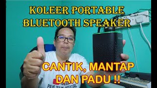 KOLEER portable bluetooth speaker [upl. by Bainbrudge]