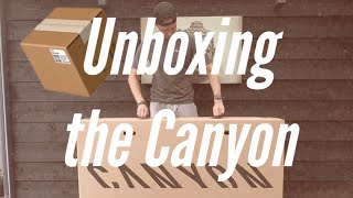 Unboxing the canyon Endurance CF SLX 8 Di2 📦 [upl. by Penny592]