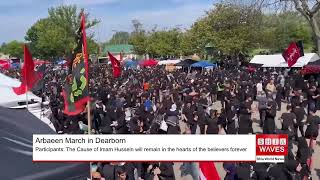 Tens of thousands of Shias in Dearborn commemorate Holy Arba’een of Imam Hussein [upl. by Nica]