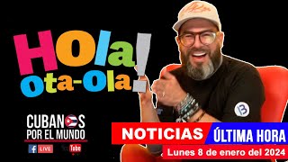 Alex Otaola en vivo últimas noticias de Cuba  Hola OtaOla lunes 8 de enero del 2024 [upl. by Alys30]