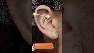 asmr Itchy amp Smelly Ear Stone Removal animation beauty earwax [upl. by Laney]