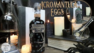 Acromantula Eggs  Halloween  Spider Eggs  Color Changing Potion  DIY Prop Bottle  Harry Potter [upl. by Whitcomb]