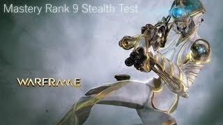 Warframe Mastery Rank 9 Stealth Test using Mag Prime [upl. by Noelle]