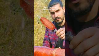 Sucuk Cağ Kebap ilk ve tek asmr sucuk camping [upl. by Batory]