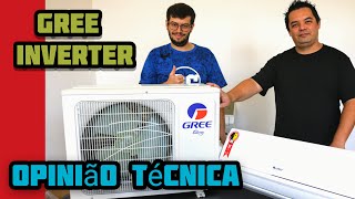 Ar Condicionado Gree Inverter Opinião Técnica [upl. by Esimorp]