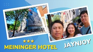 MEININGER HOTEL  We stayed in Meininger Hotel jaynjoy vlog 395 [upl. by Eniala]