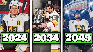 Rebuilding The Vegas Golden Knights Until Franchise Mode Ends [upl. by Ansilme481]