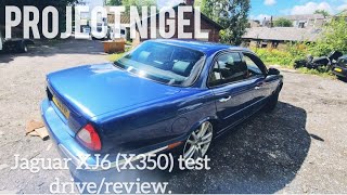 Jaguar XJ6 test drivereview [upl. by Anilat223]