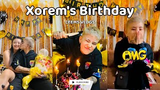 Xorems Happy Birthday 🤍  GIFTS UNBOXING 😱 Very unexpected Gifts 🫣😍  Xorem amp Gracy [upl. by Ehudd]