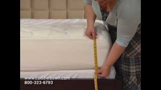 How To Measure Your Bed For A Fitted Sheet [upl. by Mitman]