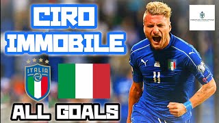 Ciro Immobile  All 10 Goals for Italy 20142020 [upl. by Jacobsohn154]