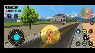 police car Robot Helicopter game video 2024 [upl. by Adanar]