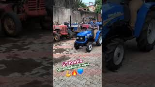 Sonalika Mini tractor Gt 20 🔥💙💪 sonalika tractor farming reel viral short automobile farmer [upl. by Ceciley]