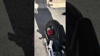 Honda grom revving motorcycle grom braap [upl. by Otreblaug241]