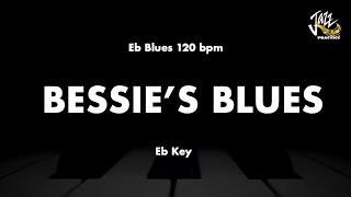 Bessies Blues Eb Jazz Blues 120bpm  Jazz Standard Backing Track [upl. by Lyrak]