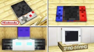 10 Electronic DESIGNS in Minecraft amp Bedrock NO COMMANDS [upl. by Russon]