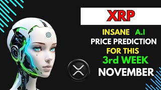 Insane RIPPLE XRP Price Prediction for THIS WEEK by AI [upl. by Jeraldine]