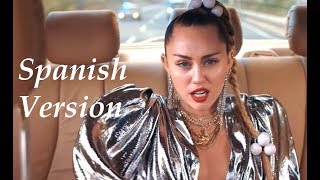 Nothing Breaks Like a Heart  Mark Ronson ft Miley Cyrus Spanish Version Cover en Español [upl. by Oguh986]