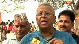 BJP candiadate Tathagata Roy participates poet conference at Maidan during Holi [upl. by Atnauq326]