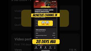 1K Subscriber Kaisai Krai 30 Days Mai monetization monitizechannel [upl. by Marquis]