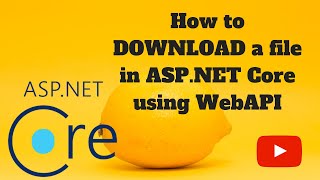 How to download a file in ASP NET Core [upl. by Enovahs]