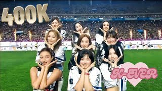 240731 TWICE  Cheer UpHeart ShakerDance the night away  2024 Coupang Play football match 1080P [upl. by Irrol]