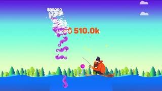 Tiny Fishing World Record  Cool Math Games [upl. by Eenttirb394]