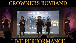 Crowners  live performance  Dari mogi  Muscle Factory Classic  CrownersBoyBandBhutanOffical [upl. by Lleinad407]