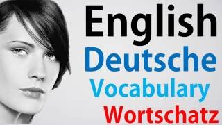 Video50 DeutschEnglisch Wortschatz Übersetzung German English Einstufungstest Englischhilfen [upl. by Yderf]