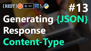 13  Generating JSON Response in Flask  REST API with Python Flask  HINDI [upl. by Gierc767]