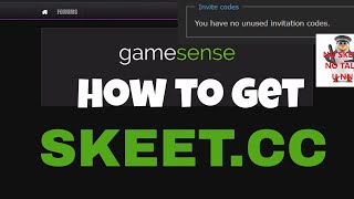 how to REALLY get a skeetcc invite  gamesensepub [upl. by Philbrook]