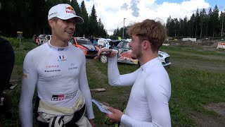 WRC Finland 2024 Laajavuori Regrouping [upl. by Elleraj745]