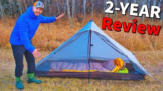 BEST BUDGET ULTRALIGHT TENT  3F UL Lanshan 1 Pro Tent Review [upl. by Knitter]