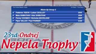 Nepela Trophy day 3  Dance  Free Dance [upl. by Attenad]