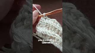 Double Herringbone Crochet PART 2 crochet [upl. by Barthelemy644]