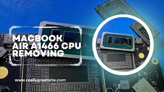 MacBook Air a1466 CPU Repair Expert Tips amp Tricks amp training [upl. by Bashuk]