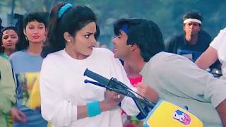 Premi Aashiq Awara  Phool Aur Kaante  Ajay Devgn Madhoo  Kumar Sanu  90s Romantic College Love [upl. by Nnylyam611]