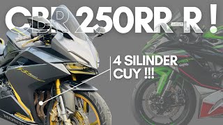 ZX25R KETAR KETIR  HONDA SIAPKAN CBR 250RR 4 SILINDER 😮 GA KEBAYANG HARGANYA 🤔 [upl. by Gault]