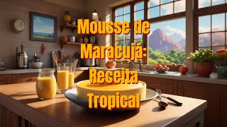 🥭 Mousse de Maracujá Cremoso em Minutos 🍮 [upl. by Nylaroc12]