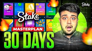 30Days Masterplan to Double Your Money with LowRisk 🔥🔥 Stake [upl. by Htinek]