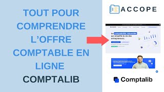 Comptable en ligne COMPTALIB  Avis Décryptage de loffre de comptabilité en ligne France  2021 [upl. by Kragh]