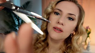 ✂️ SleepInducing Haircut for Spring 💇ASMR  Brushing  Scissors  Page Flipping [upl. by Oirramaj]